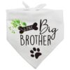 Unique Big Brother Pregnancy Announcement Gift for Dog Lovers with Cotton Bandana