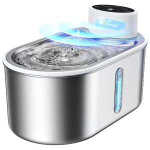 Unique Cat and Dog Water Dispenser with Wireless Operation and Adjustable Power Modes