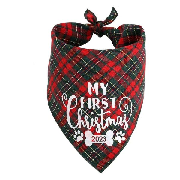 Unique Christmas Gift Idea Pet Bandana for Small Medium Large Dogs Cats