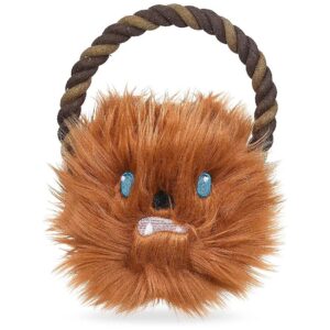 Unique Dog Toys for Star Wars Fans, Chewbacca Dog Toy with Rope Ring