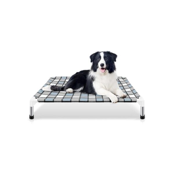 Unique Elevated Dog Bed for Medium Pets with Cotton Fill