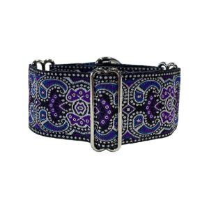 Unique Martingale Collar with Animal Print Pattern for Greyhound Saluki Whippet Dogs