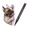 Unique Nail Designs for Dogs with Purple Dog Nail Polish Pen