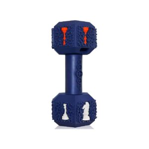 Unique Natural Rubber Dumbbell Toys for Boredom and Stimulating Large and Medium Dogs