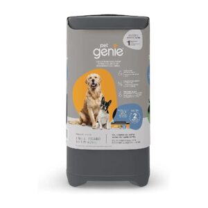 Unique Odor-Locking Dog Poop Trash Can for Home and Yard Cleanliness