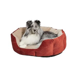 Unique Russet and Tan Nesting Pet Bed for Small Pets