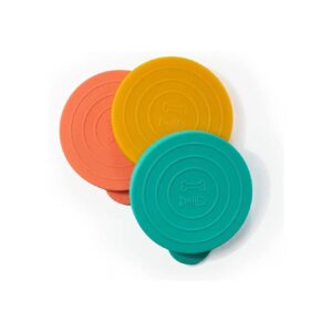 Unique Silicone Pet Food Can Covers Variety Mix 3 Pack for Wet Food Use