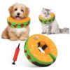 Unique Soft E-Collar Dog Donut Cone Alternative for Wound Recovery and Pet Comfort