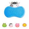 Unique Sponge Holder with Frog Pig Lion and Cow Animal Characters for Bathroom Decoration