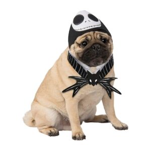 Unisex Adult Disney Pet Costume Accessory for Jack Skellington Medium-Large Animals