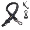 Universal Adjustable Dog Car Seatbelt with Safety Buckle and Reflective Threads