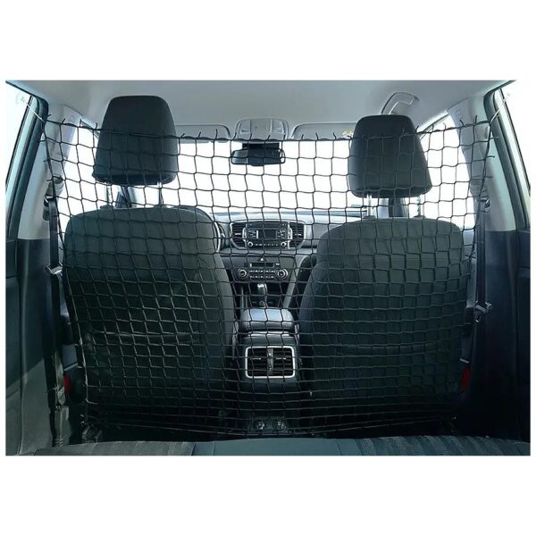 Universal Car Net Barrier for Pet Safety Blocks Mesh Protector 110 x 135 cm Solution