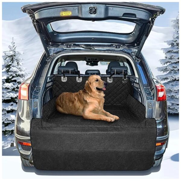 Universal Fit Cargo Liner for Large Dogs, Waterproof, Washable, and Scratch-Proof