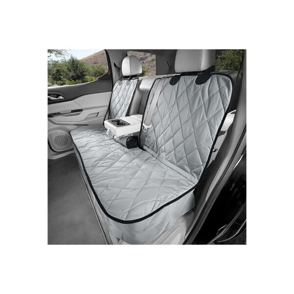 Universal Fit Grey Car Seat Cover For 4-Passenger Vehicles - High-Quality Materials