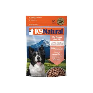 Unprocessed Nutrition for Active Dogs - Grain-Free Freeze-Dried Food in Lamb and Salmon