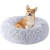 Up Cloud-Soft Small Dog Bed with Unique Shape and Soft Cushion for Panic-Reduction