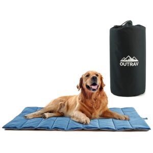 Up Dog Mat with Carry Bag for Travel - Waterproof, Reversible, and Durable Design