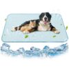 Upgraded Pet Cooling Pad for Small Medium Large Pets Ice Silk Material