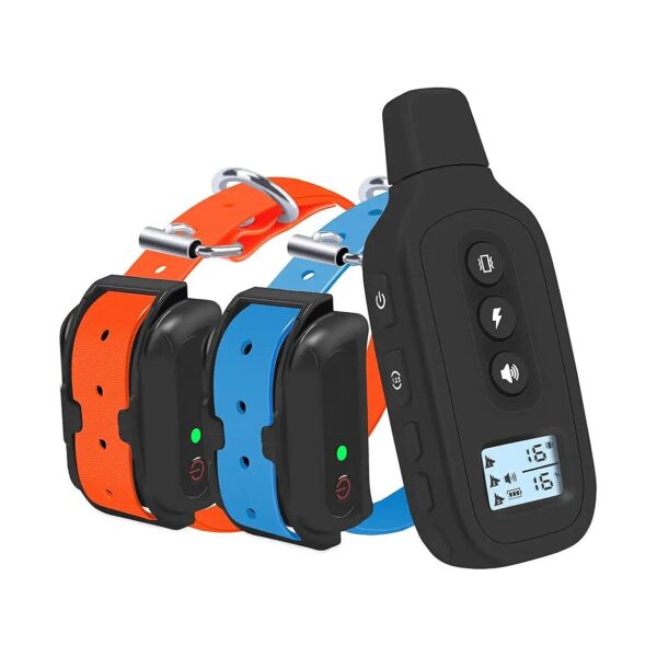 Upgraded Waterproof Dog Training Collar for 2 Dogs Water Resistant and Rechargeable