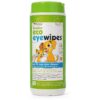 Use these Natural, Gentle Bamboo Wipes for Your Pet's Eye Care Needs, 80 Count