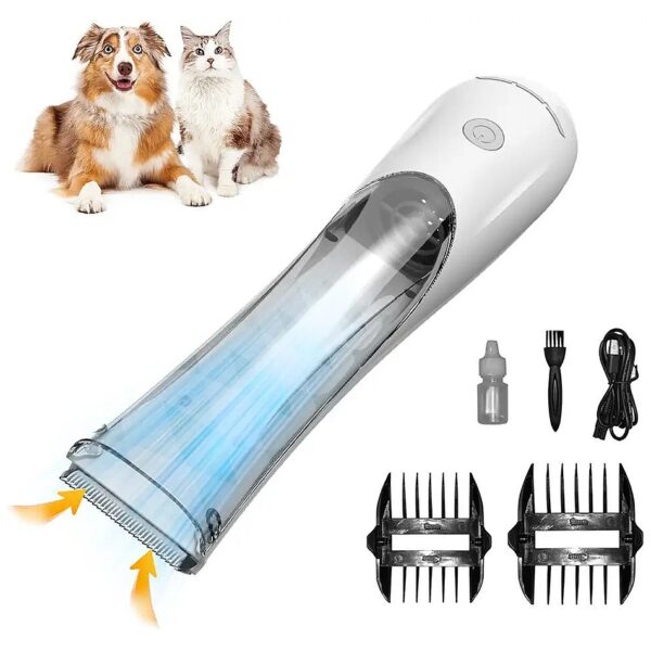 Vacuum Dog Clippers for Easy Hair Collection and Reduced Mess