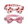 Valentine's Day Dog Collars for Small to Medium-Sized Pets