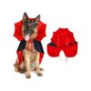 Vampire Cloak Cape Costume for Medium to Large Dogs Halloween