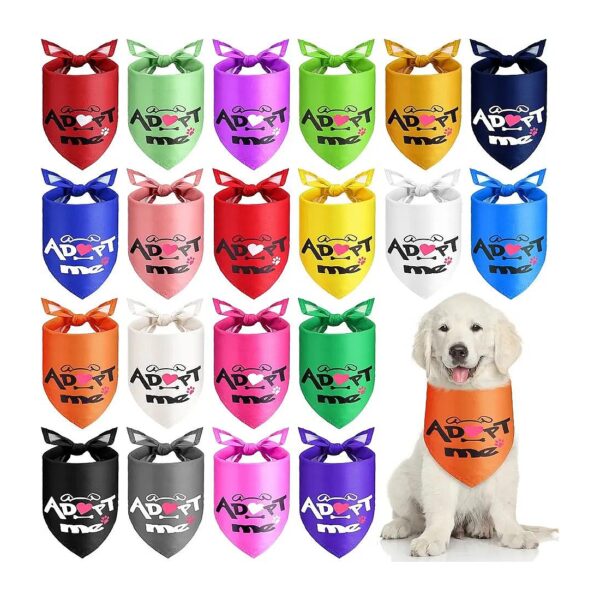 Variety Pack Triangle Dog Bandanas for Dogs Cats Pets Soft Breath