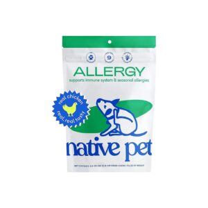 Vegan and Natural Dog Chews for Itchy Skin and Allergy Relief