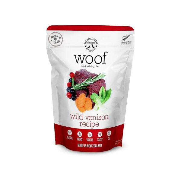 Venison-Based Dog Food for All Life Stages with High Protein and Natural Ingredients