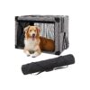 Ventilated and Comfortable Dog Crate for Large Dogs and Cats