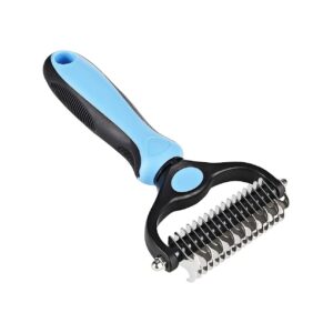 Versatile 2 Sided Dog Comb for Removing Loose Knots and Tangled Hair