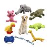 Versatile Cotton Rope Dog Toys for Small to Large Breed Pets, for Teething and Playtime