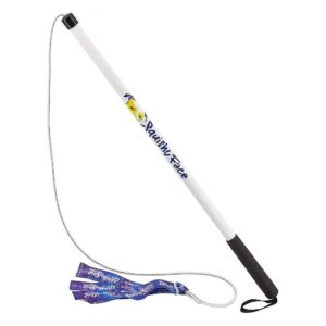 Versatile Flirt Pole V2 with Lure for Small to Large Breed Dog Size Training