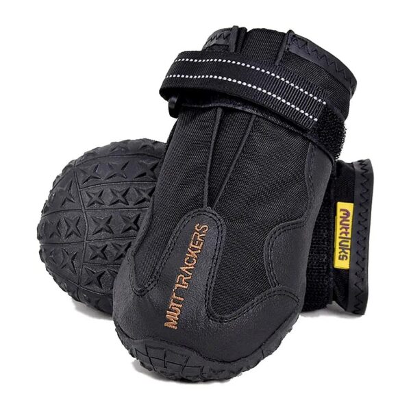 Versatile Year-Round Dog Boots with Rubber Soles for Summer or Winter Weather