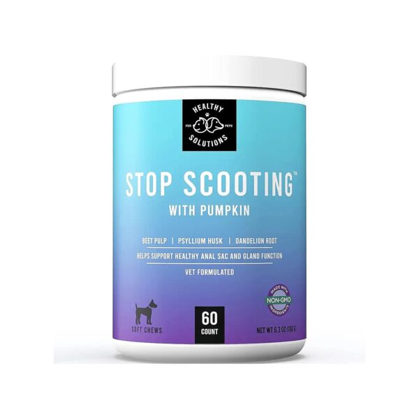 Vet-Approved Fiber Supplement for Dogs to Minimize Scooting and Support Healthy Bowels