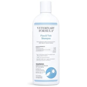 Vet-Approved Flea and Tick Shampoo for Dogs and Cats with Maximum Flea and Tick Control