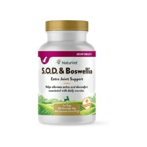 Veterinarian-Approved Dog Joint Supplement with Boswellia and SOD