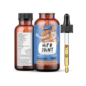 Veterinarian-Formulated Liquid Hip and Joint Supplement for Pet Mobility and Joint Health