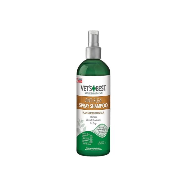 Veterinarian-Recommended Flea and Tick Shampoo Spray for Dogs