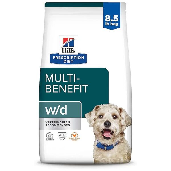 Veterinary Diet Dry Dog Food for Weight, Digestion, and Urinary Tract Health