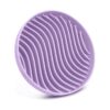 Vibrant Purple Silicone Slow Feeder Dog Bowls with Suction Cups for Modern Pet Feeding