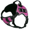 Visibility Waterproof Dog Harness with Patented No-Pull Design and Removable ESA Patches