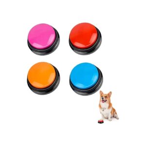 Voice Recording Button for Pet Training and Entertainment