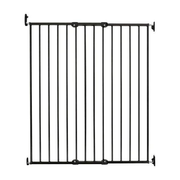 Wall-Mounted Expandable Pet Gate with Safety Features