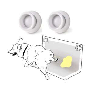 Wall-Mounted Pee Pad Holders for Easy Cleanup of Marking and Leg Lifting Dogs