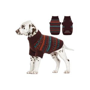 Warm Bohemian Knitwear Pet Apparel for Chihuahua Pug Bulldog Dachshund