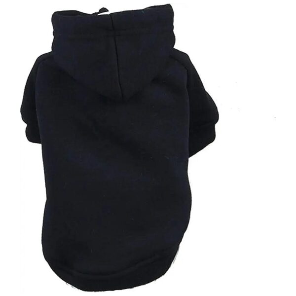 Warm Fleece Sweatshirt Hoodie Coat for Dogs Cats Puppies XL Size Breathable Comfortable