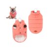 Warm Small Dog Vest with Leash Hole Windproof Winter Dog Outfits Pet Clothes