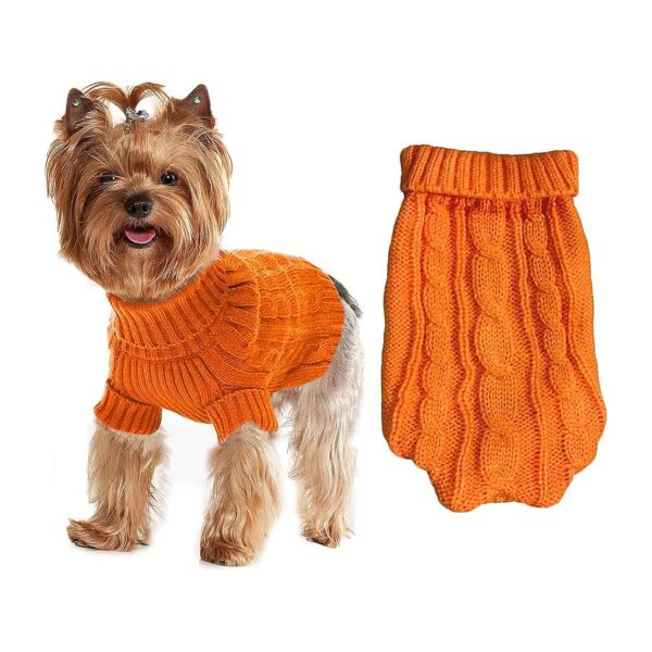 Warm Winter Knitwear Pullover for Small Dogs Like Chihuahua and Yorkie